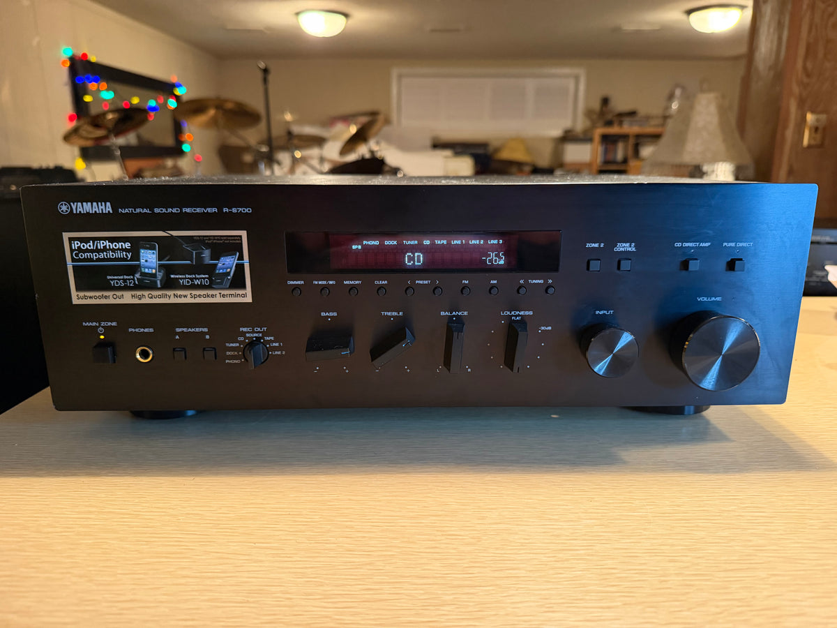 Yamaha R-S700 Natural Sound Stereo Receiver 100WPC With Remote Bundle Serviced🎶