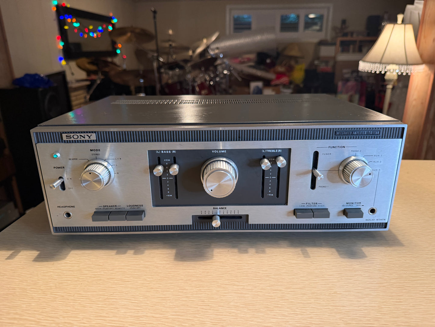 Sony TA-1144 - Early 70s Integrated Amplifier Full FRESH Servicing High Fidelity