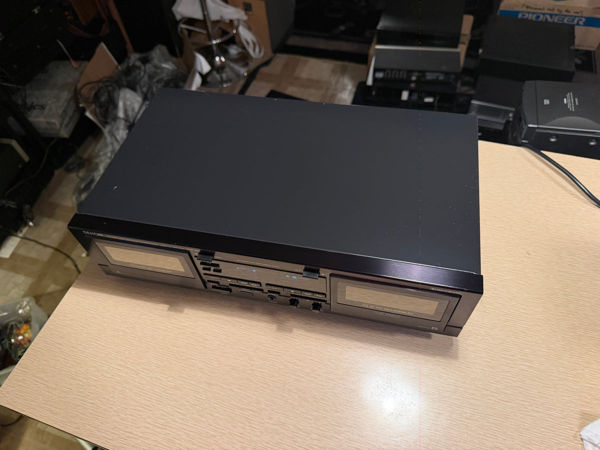 Denon DRW-660 Stereo Cassette Tape Deck Dolby B C S NR HX Pro Vintage Serviced!