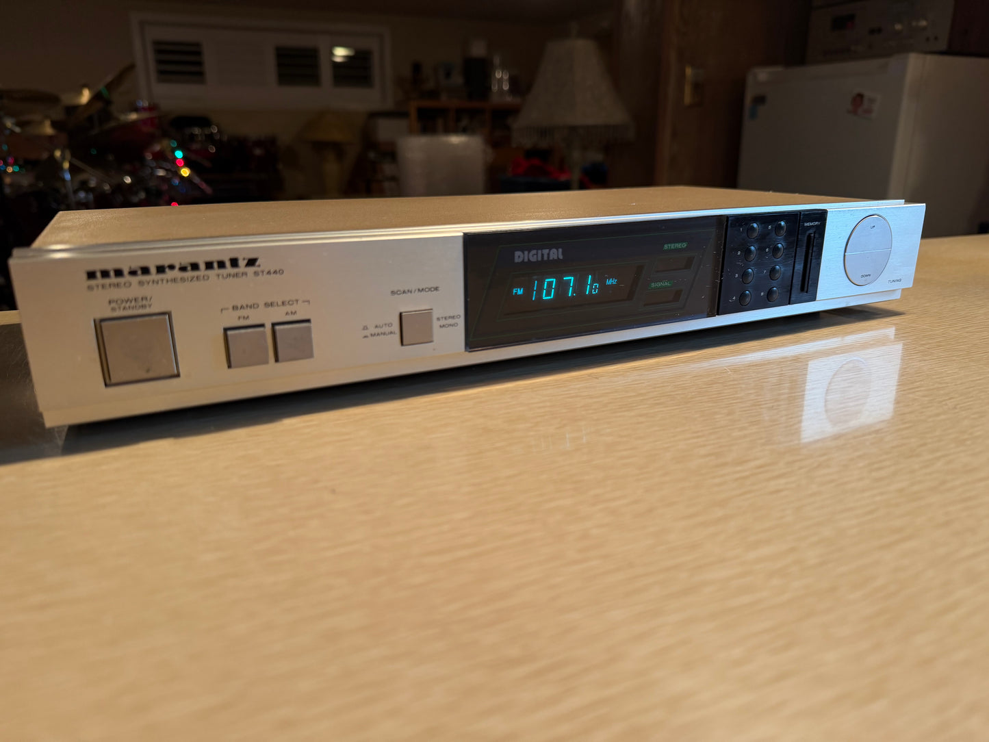 GOLD Marantz ST440 AM/FM Stereo Synthesised Tuner Digital Display Serviced RARE!