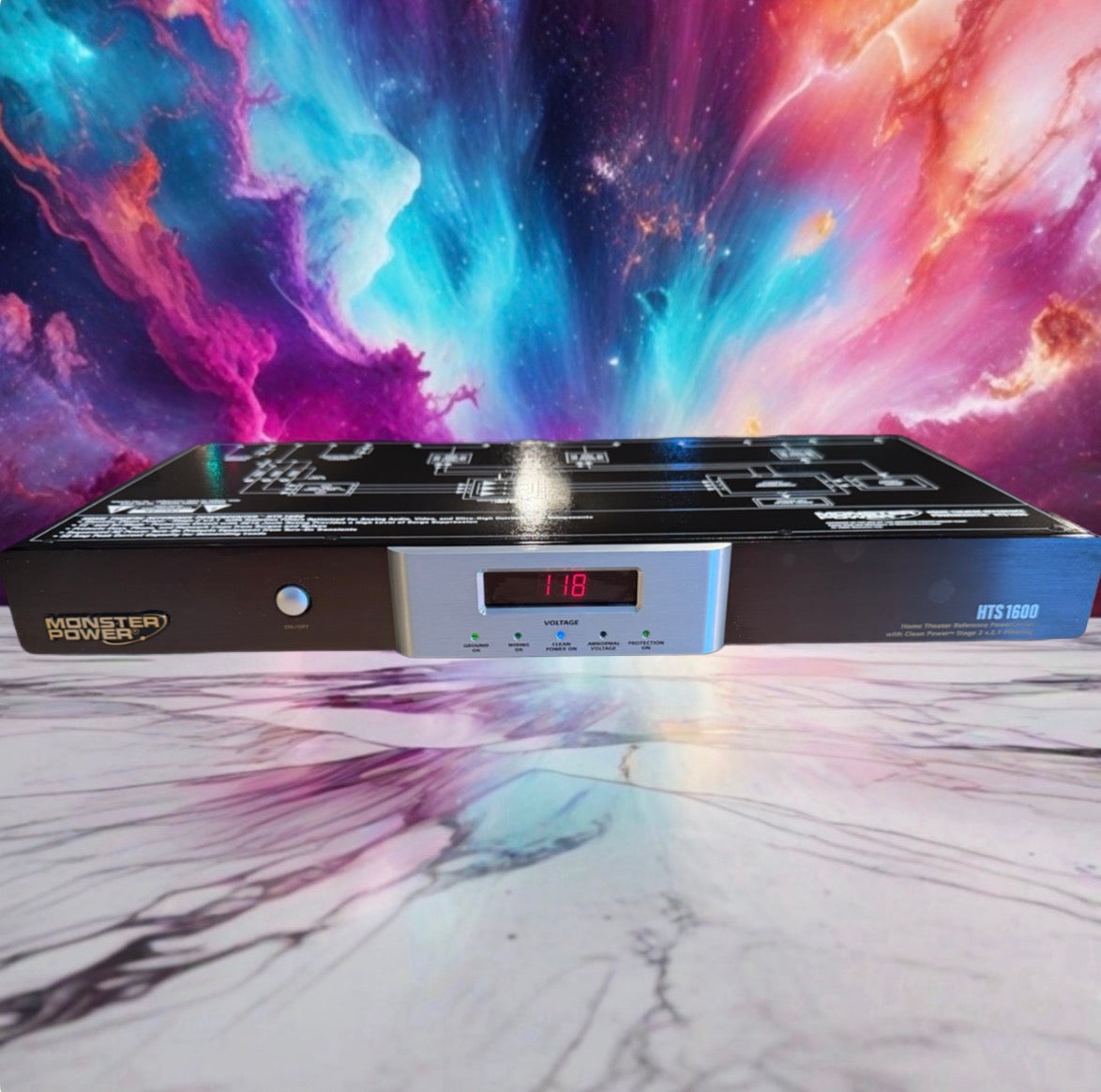 Pre-Owned MONSTER POWER Home Theatre Reference PowerCenter HTS1600 Serviced🎶🔥