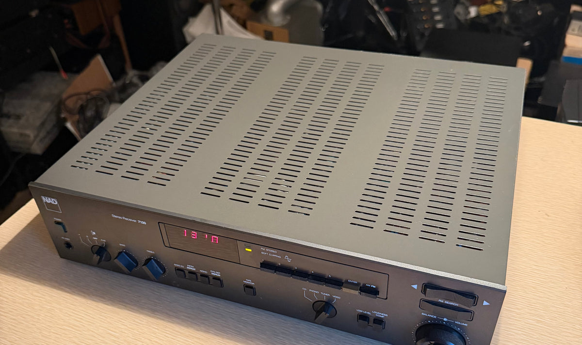 NAD 7130 Integrated Receiver Amplifier / Tuner AM / FM Fresh Service *READ*