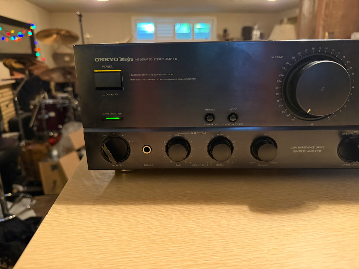 Onkyo Integra A-8700 Stereo Integrated Amplifier Full Fresh Service 105 WPC🔥🎶