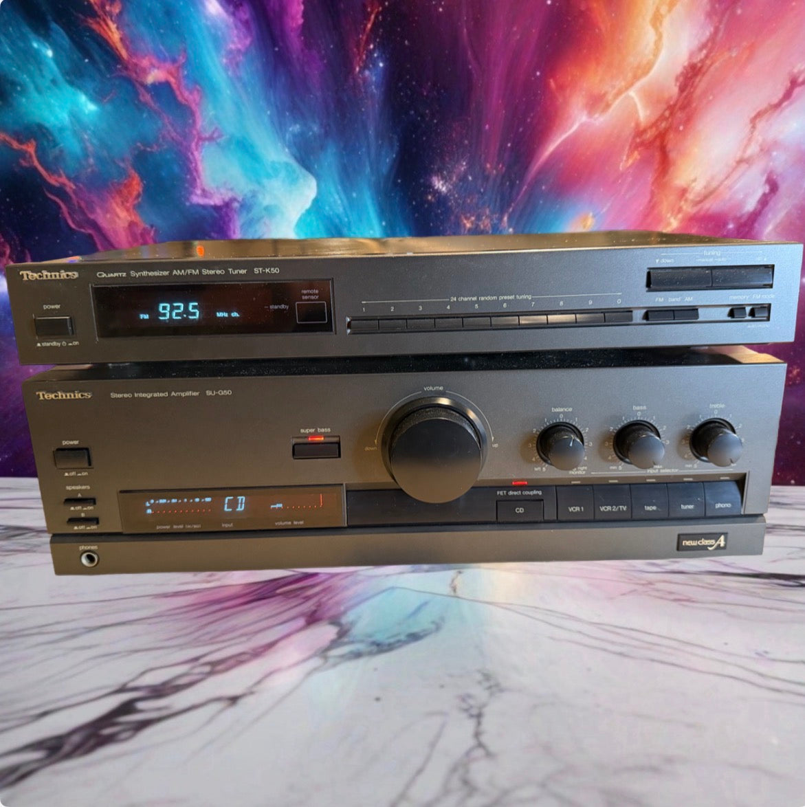 Technics SU-G50 Stereo Integrated Amplifier (Made In Japan) FRESH Servicing🎶🔥