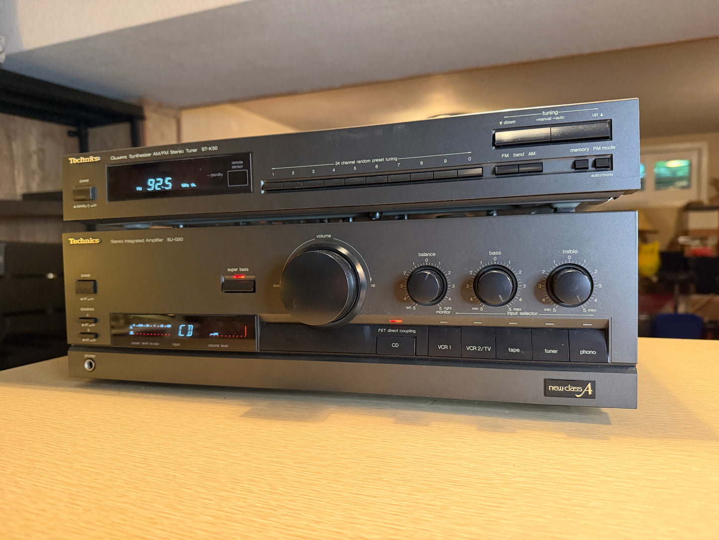 Technics SU-G50 Stereo Integrated Amplifier (Made In Japan) FRESH Servicing🎶🔥