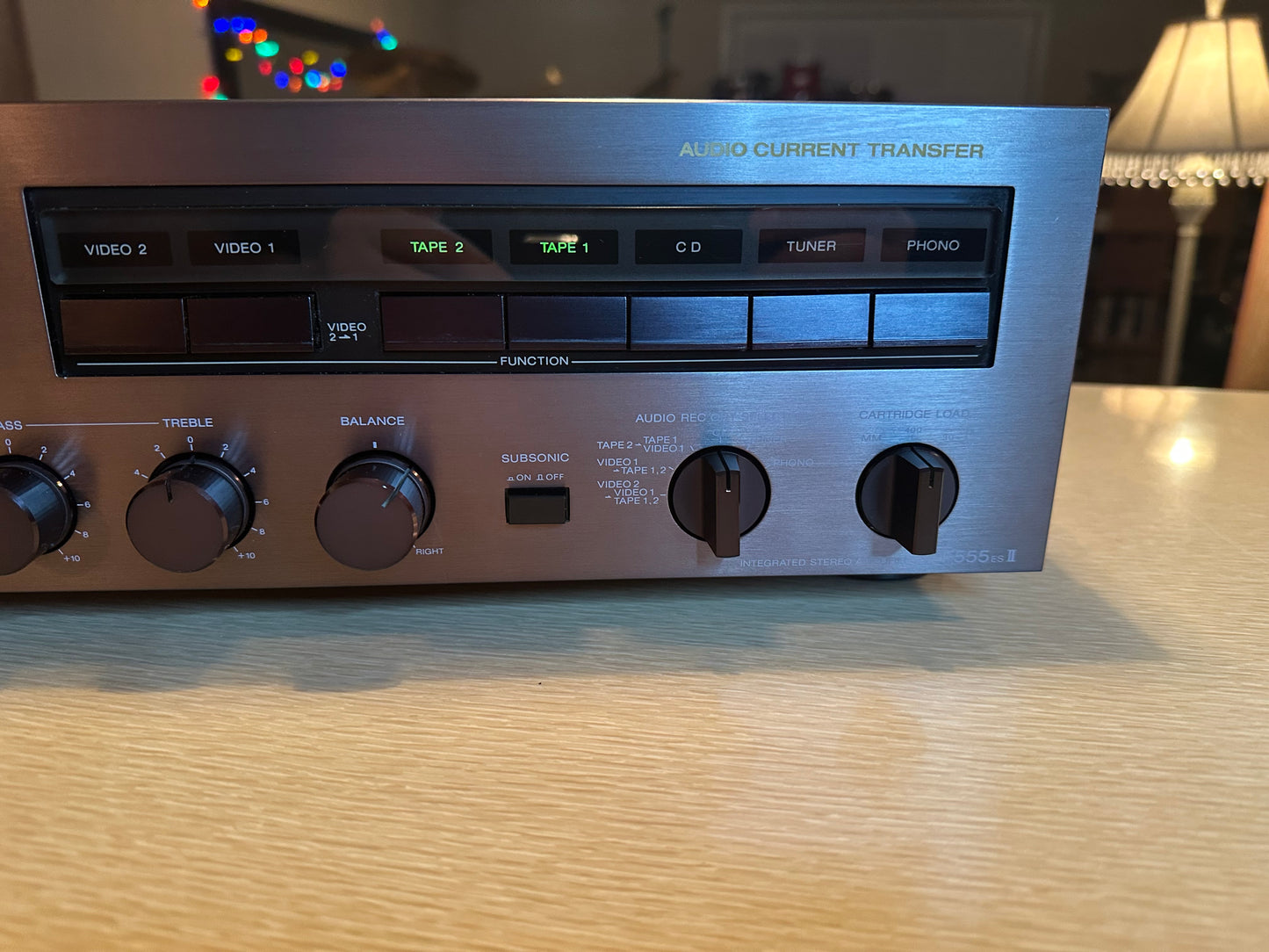 Vintage Sony TA-F555ES II Integrated Stereo Amplifier PRO SERVICED Very Rare 🔥