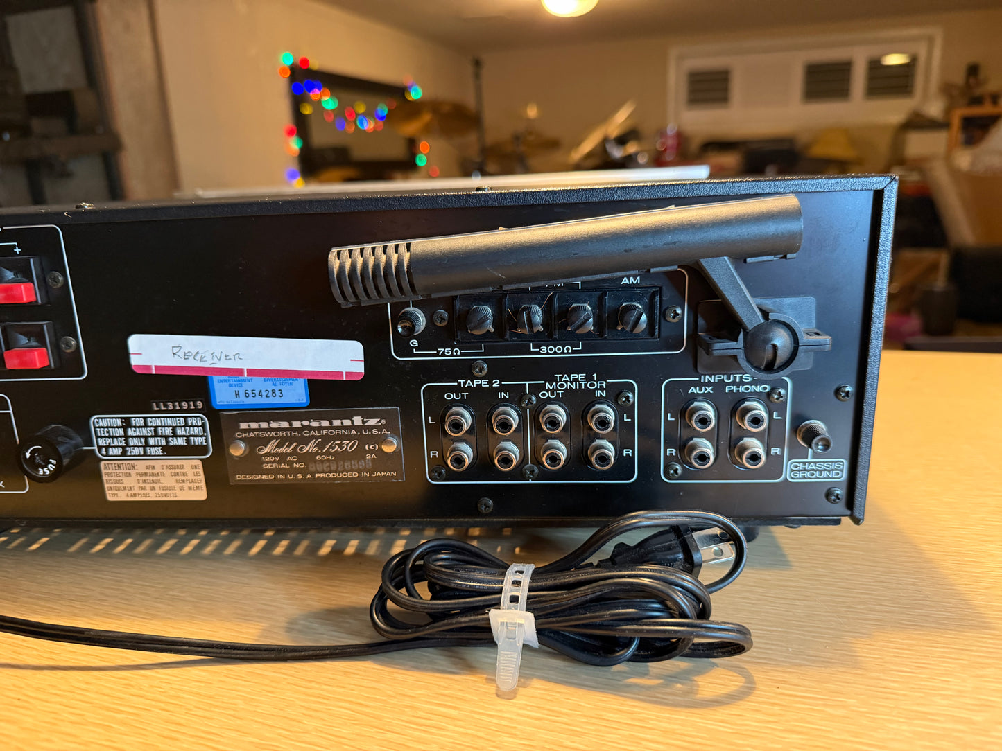 Marantz 1530 Receiver FULLY SERVICED New Bulbs Near Mint Condition Beautiful🎶🔥