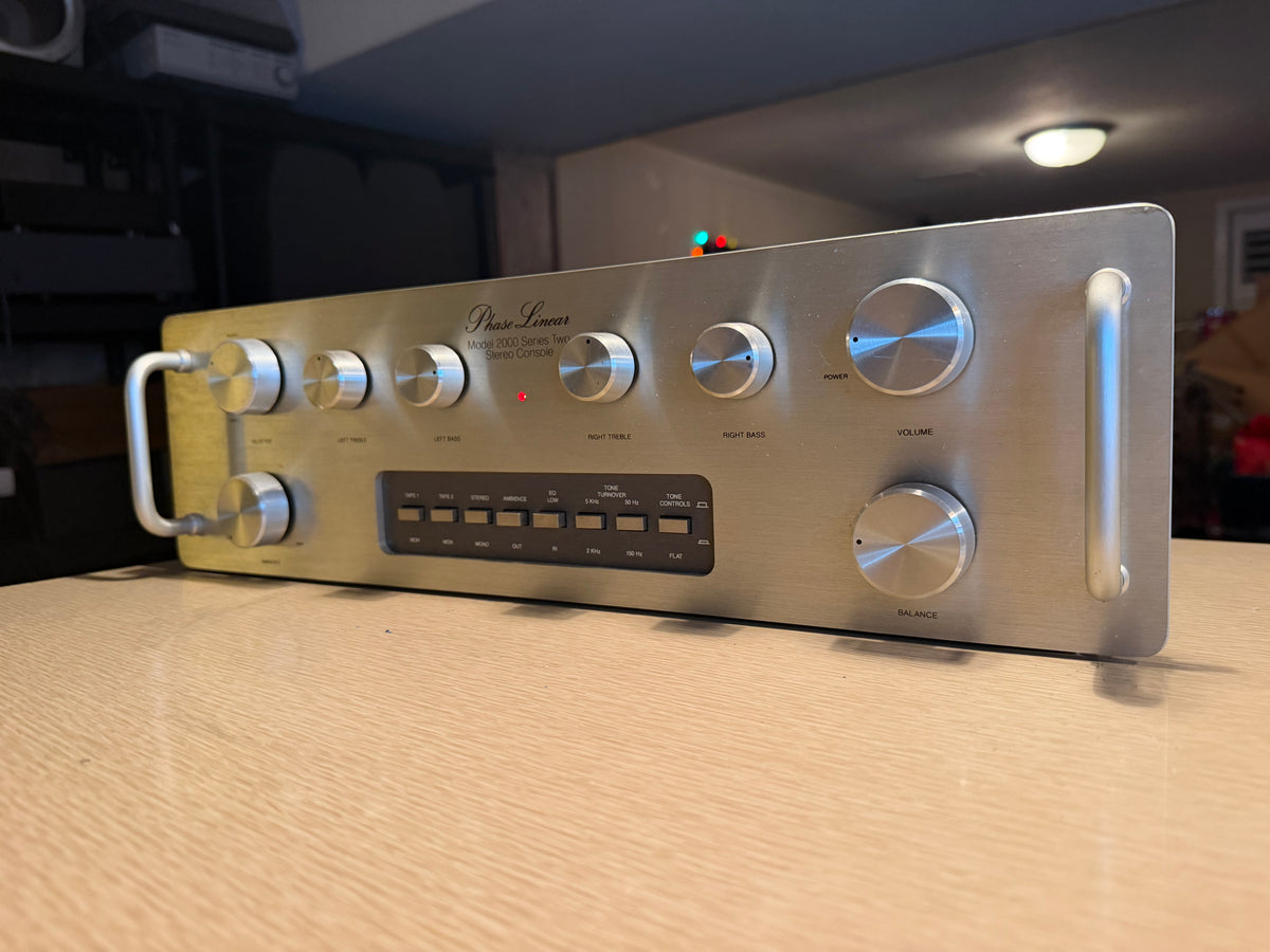 Vintage Phase Linear Model 2000 Series Two Console Preamp Preamplifier Serviced!