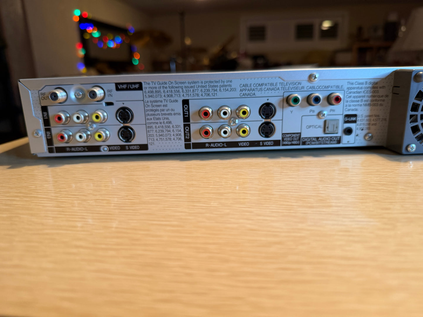 Panasonic DMR-EH50 HDD DVD Player and Recorder 100GB With Remote/Cables Tested🔥