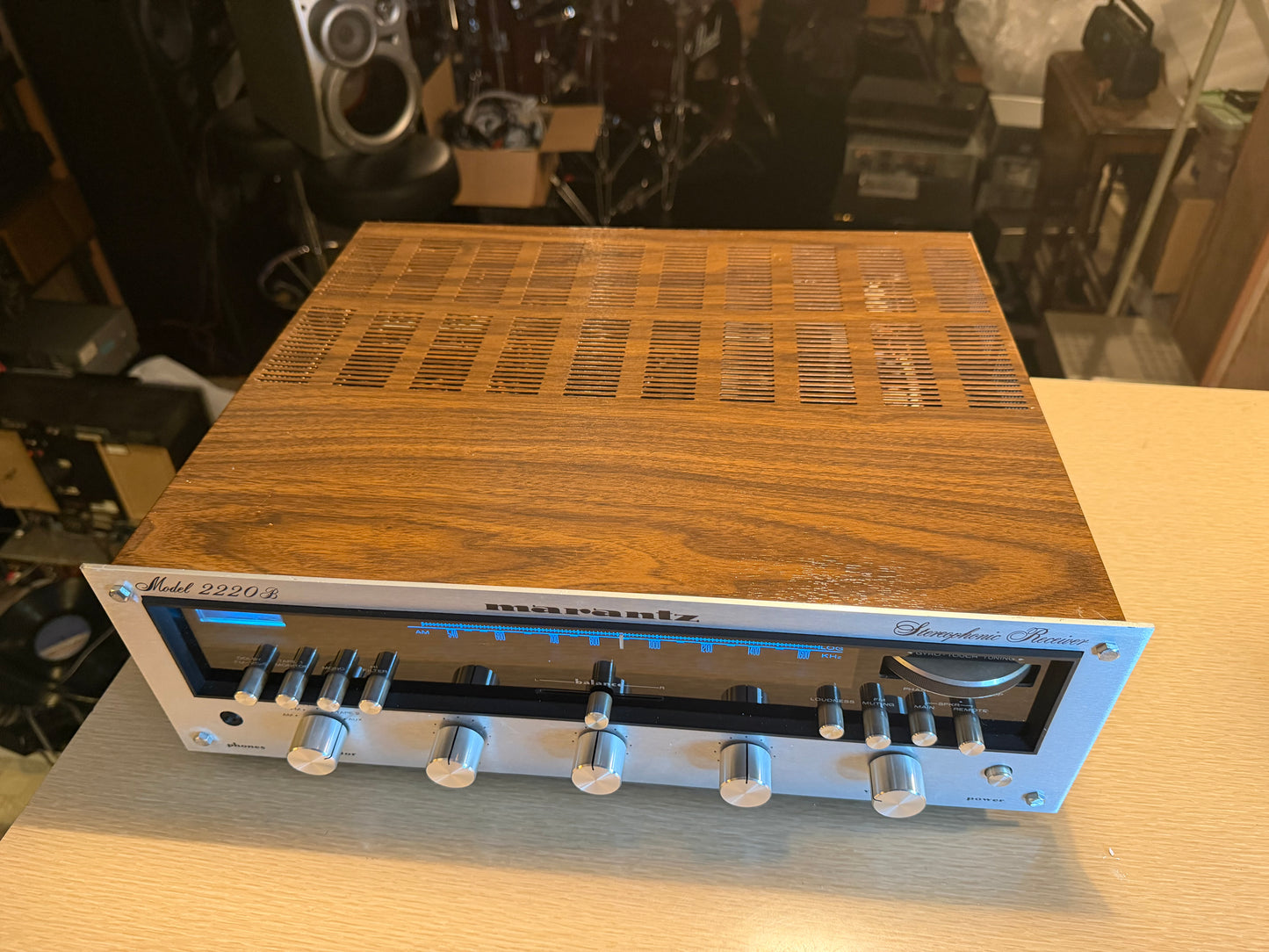 Marantz 2220B Stereophonic Receiver FRESH Bulbs +Full Servicing Excellent CND🔥