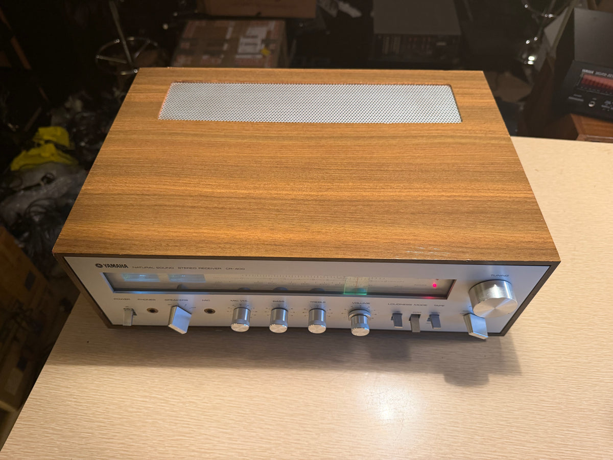 Vintage Yamaha CR-400 Natural Sound Receiver-Pristine Condition Fresh Service🎶
