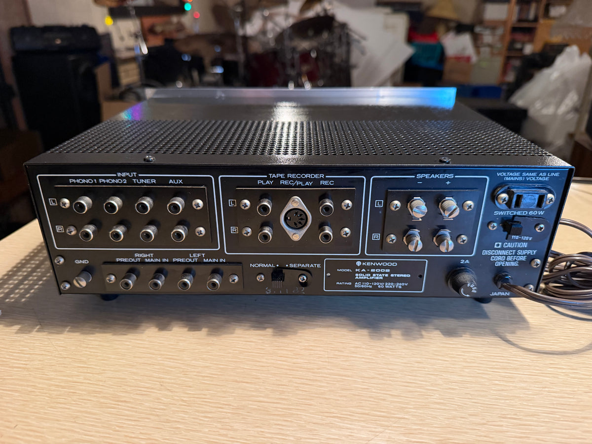 Vintage Kenwood Amplifier Model KA-2002 Full Fresh Servicing Very Rare Beauty🎶