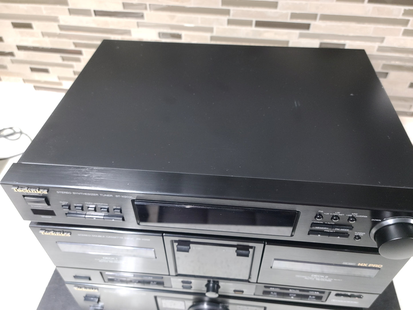 Technics Vintage Stack System SU-X502D Fully Working Rare Hifi Separates