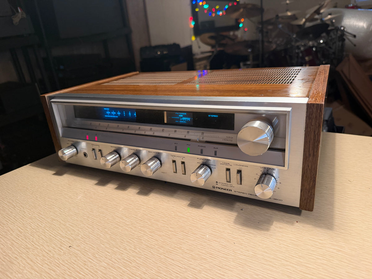 Pioneer SX-3600 Stereo Receiver Near Mint Full FRESH SERVICING Beautiful Sound🎶