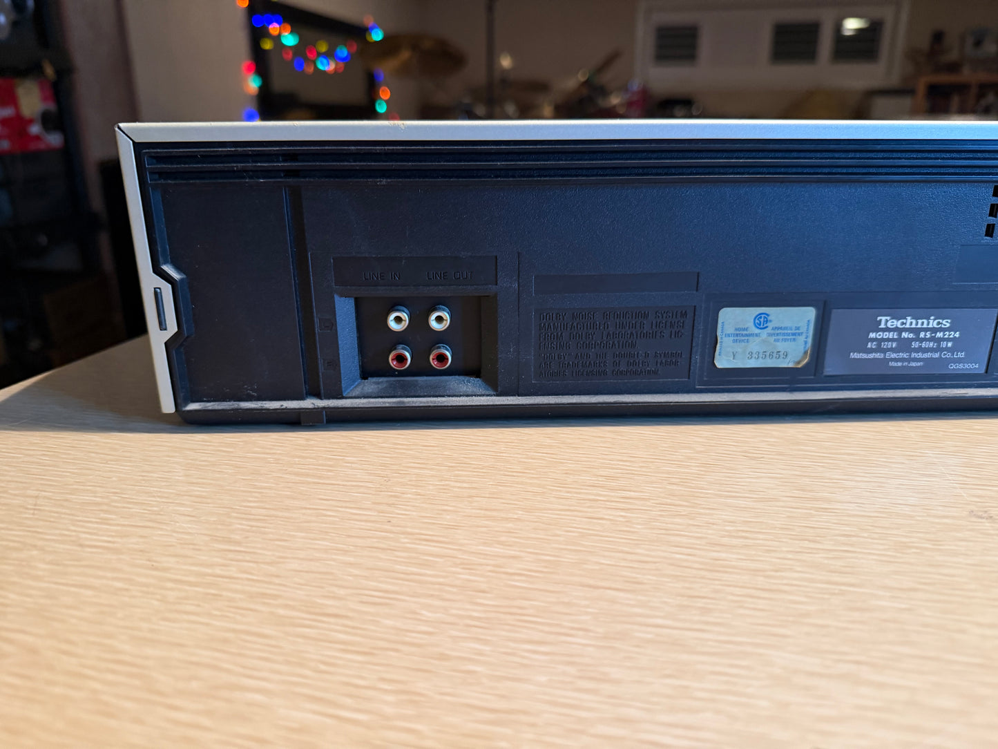 ✨ Technics M224 Stereo Cassette Deck FULL FRESH SERVICE VU METERS BEAUTY🎶🔥