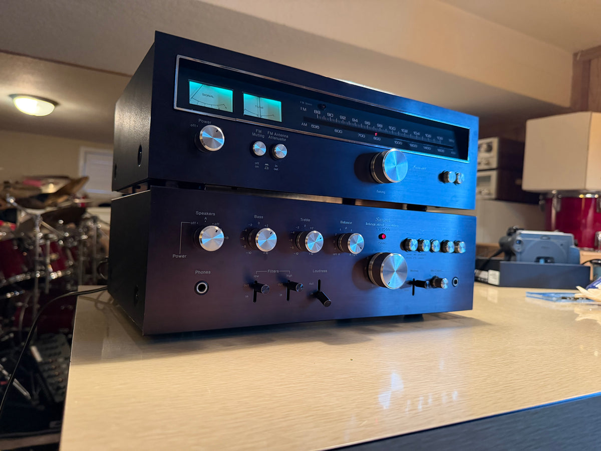 Sansui TU - 3900 AM/FM Stereo Tuner &  AU - 4900 Integrated Amplifier (serviced)