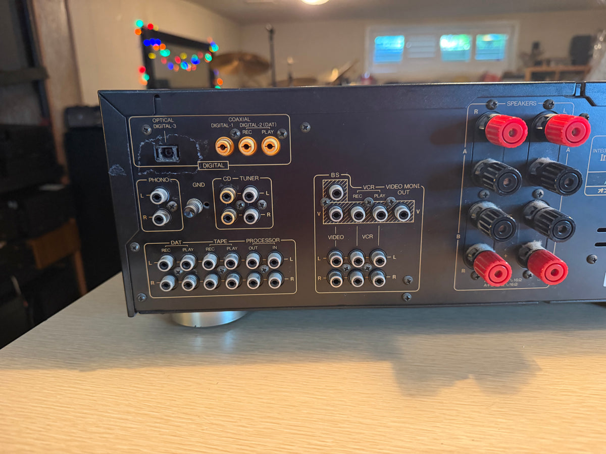 Onkyo Integra A-701XD MONSTER 105WPC Integrated Amplifer Very Rare Fresh Service