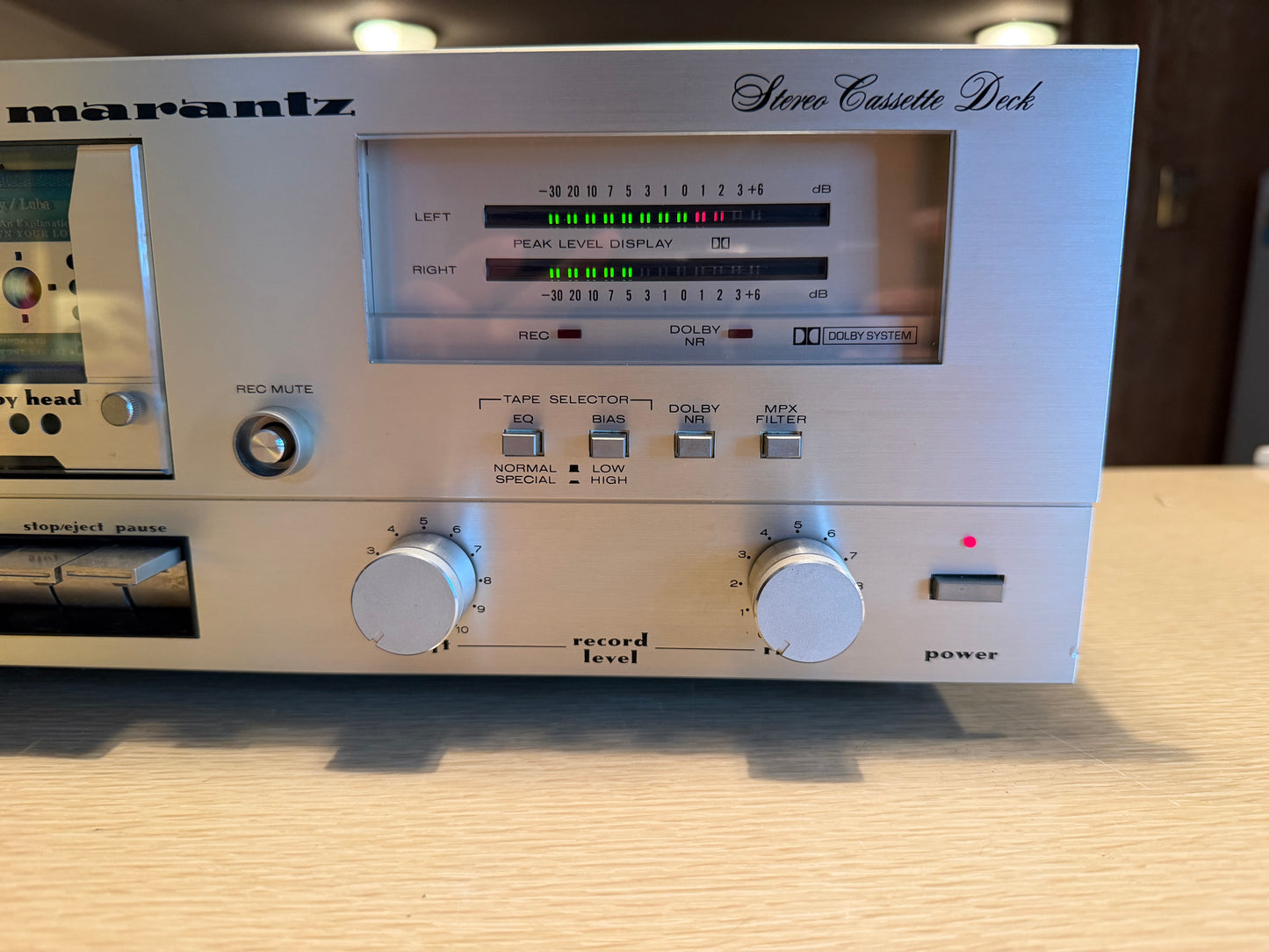 VINTAGE Marantz SD3000 Stereo Cassette Deck  Near Mint Fresh Service Rare Gold🔥
