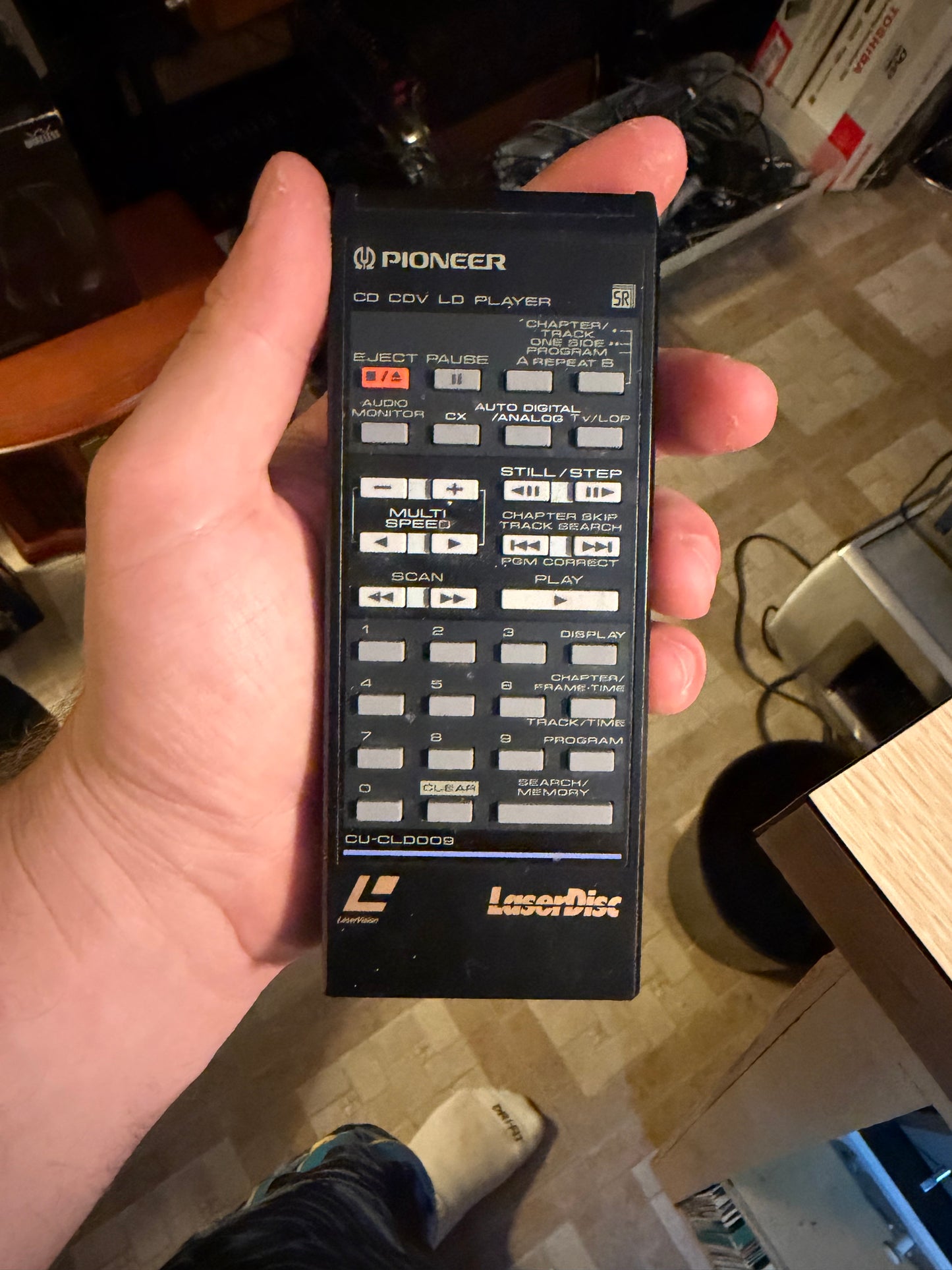 Pioneer CLD-V700 Cd Cdv Ld Laserdisc Karaoke Player Near Mint With Remote Works!