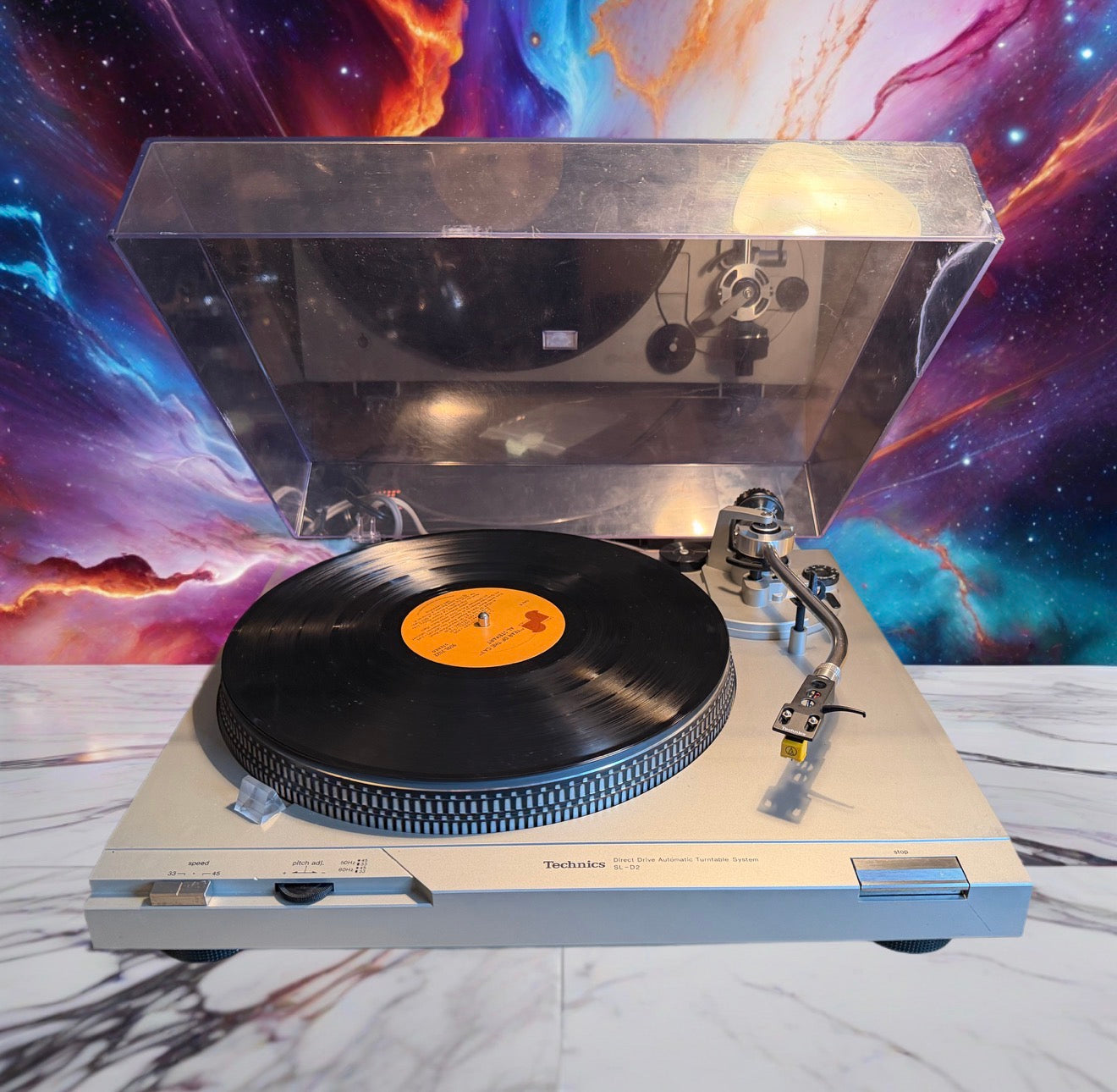 Technics SL-D2 Semi-Automatic Direct Drive Turntable Serviced Serviced Nice!