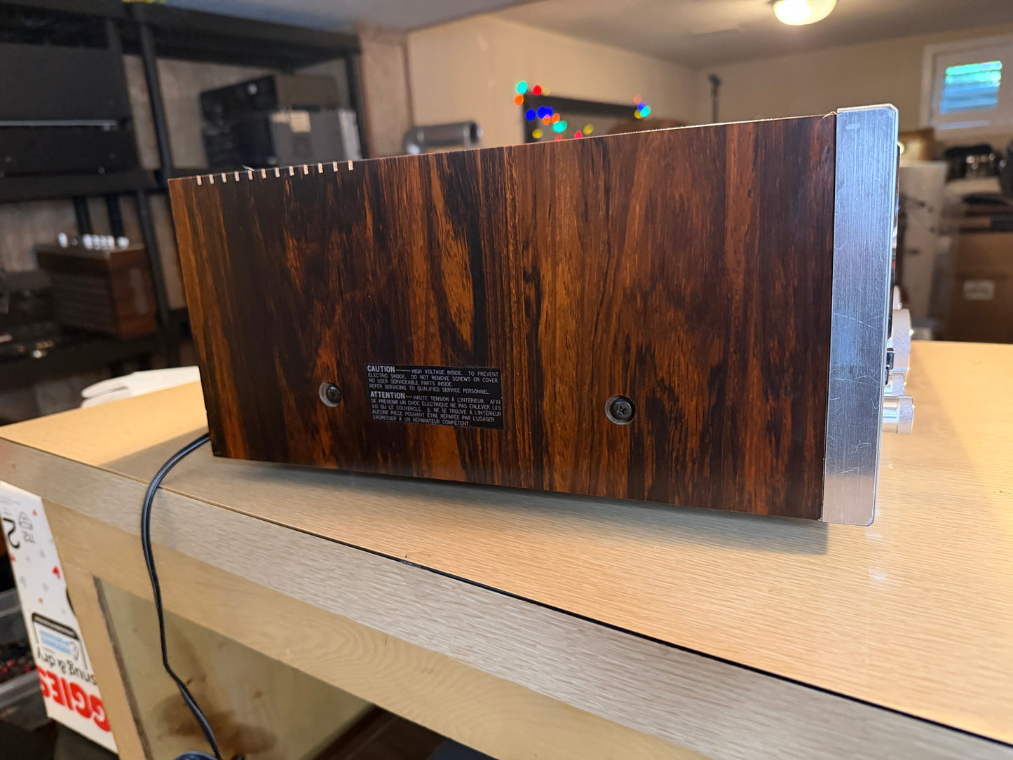 Sansui G-5500 Pure Power Amp Japan REFINISHED FULL FRESH SERVICE BULBS REPLACED!