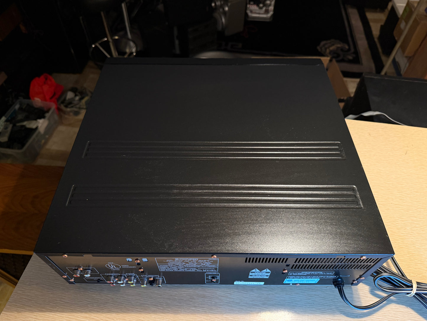 SERVICED🔥 Pioneer CLD-V720 Laser Disc CD CDV  Player With Remote. Works Great