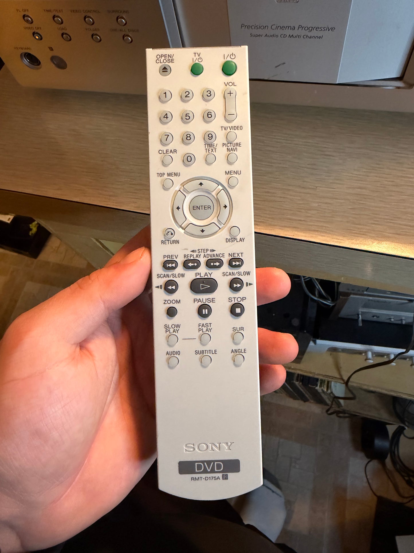 Sony DVP-CX777ES 400-Disc CD/SACD/ Changer ES Series FRESHLY Serviced Remote🔥