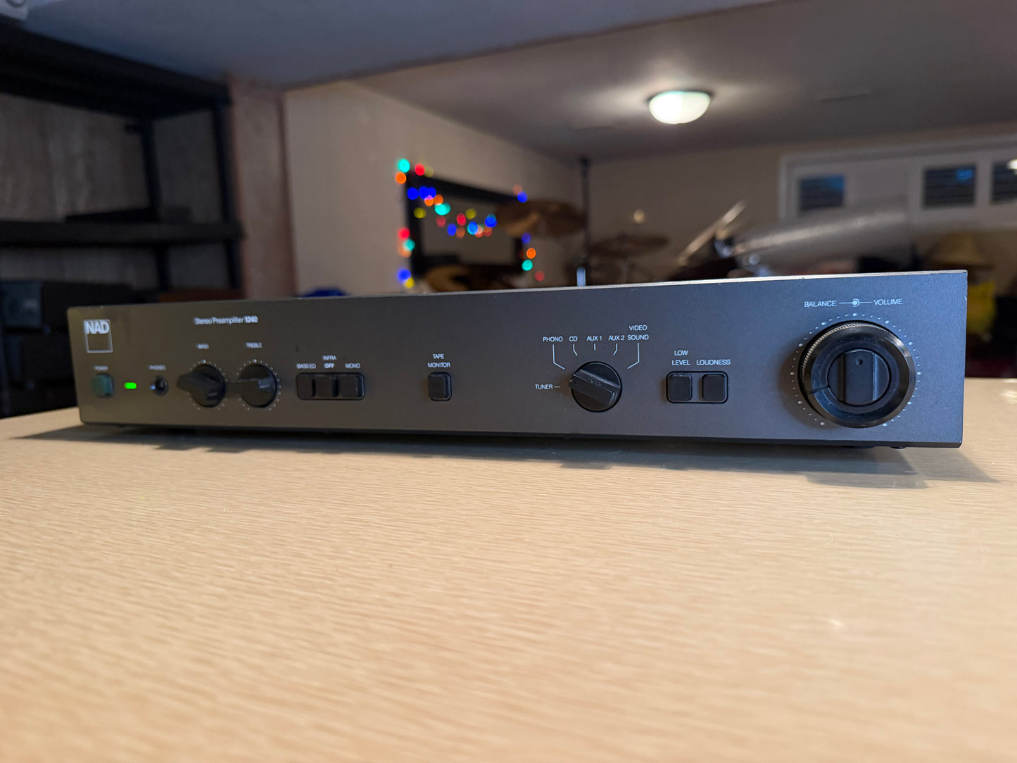NAD 1240 Vintage Stereo Pre-Amplifier. Recapped, Full Serviced Works Amazing🎶🔥