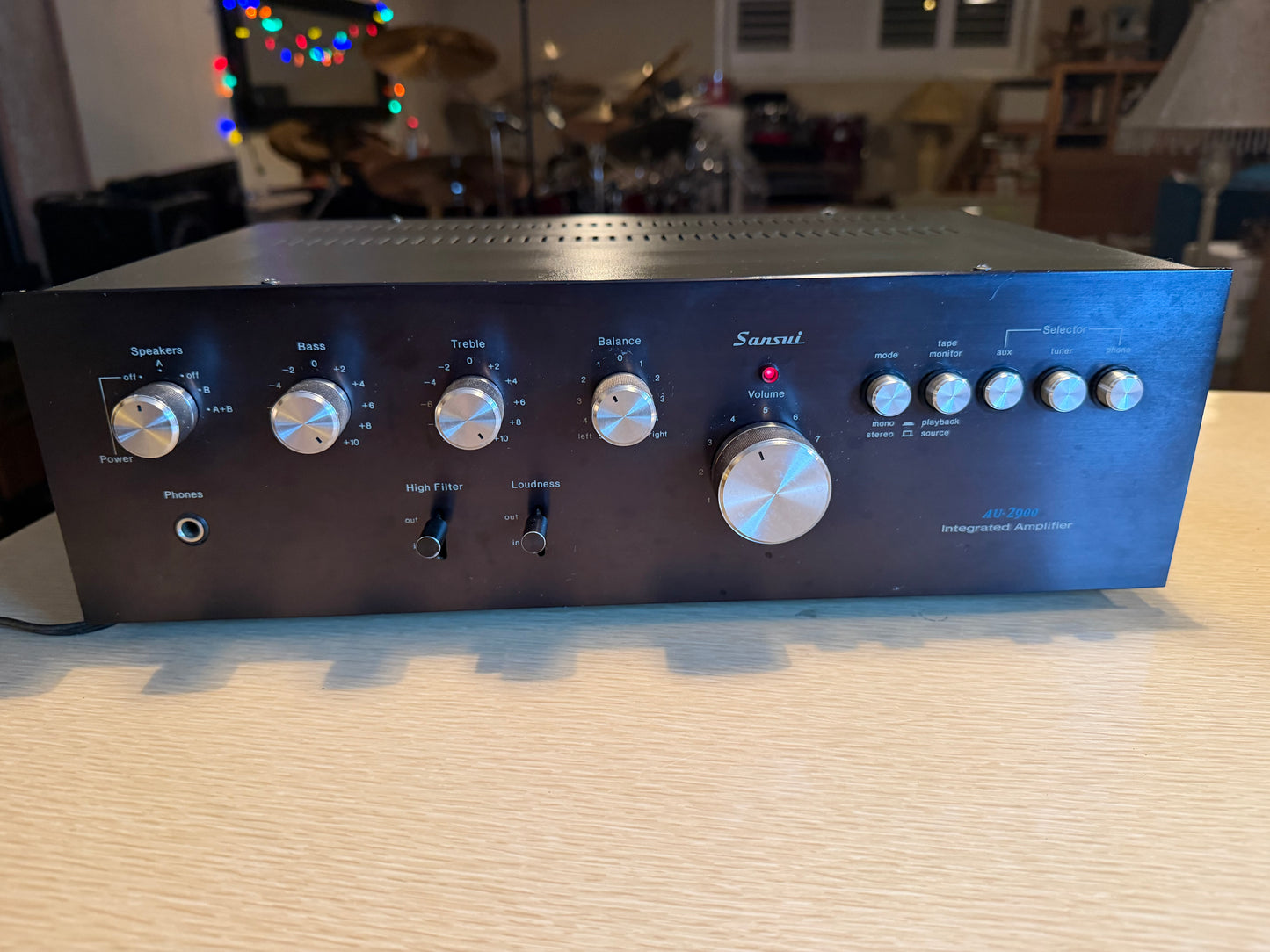Sansui AU 2900 Intregrated Amp MM Phono Stage FULL FRESH SERVICING RARE CRISP🎶