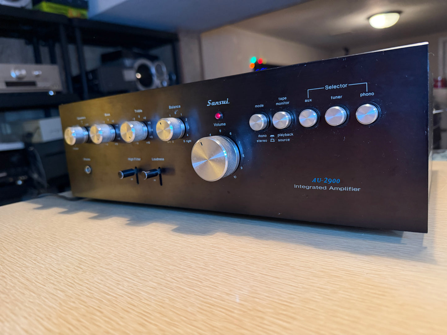 Sansui AU 2900 Intregrated Amp MM Phono Stage FULL FRESH SERVICING RARE CRISP🎶