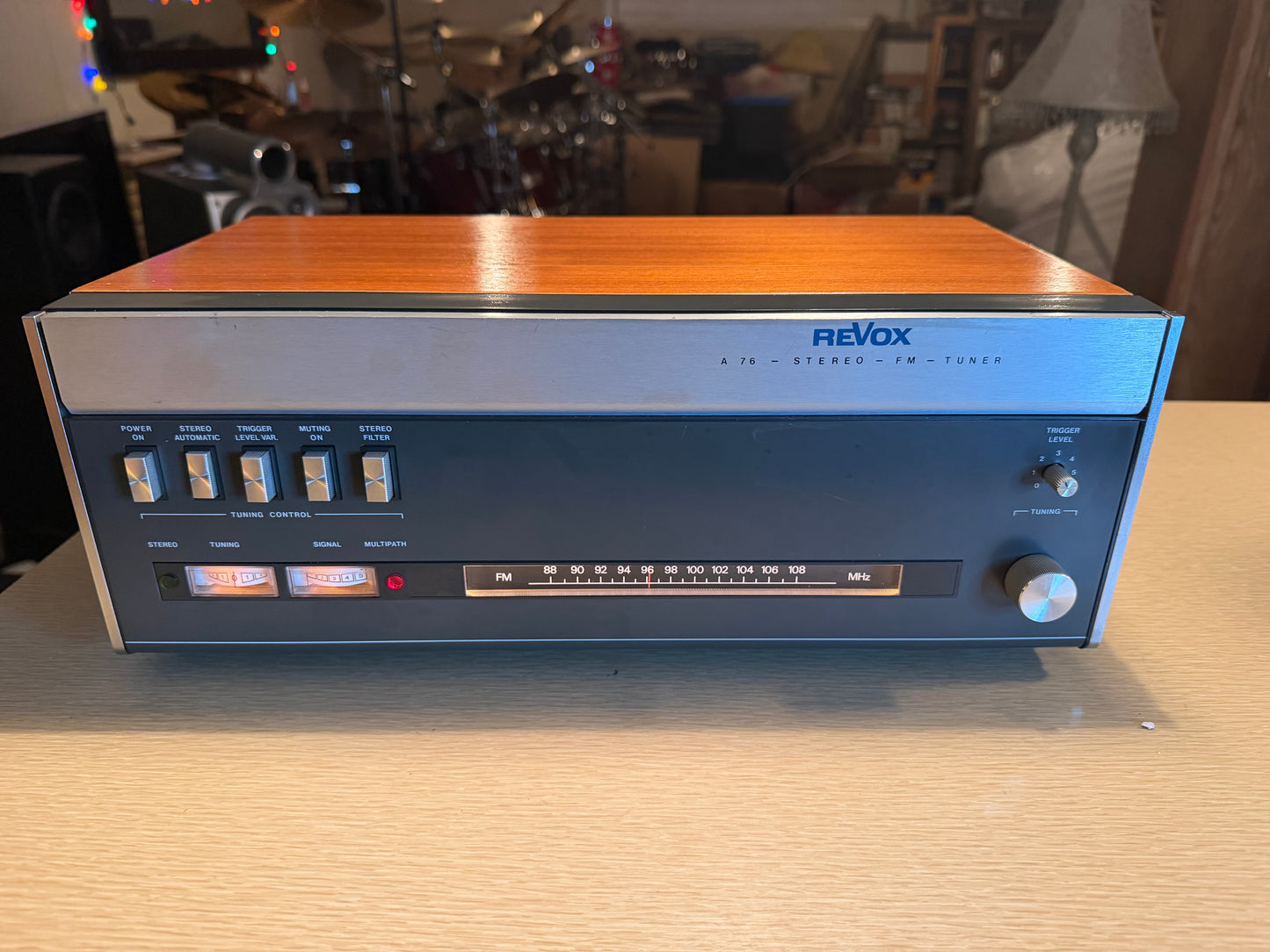 Revox A 76 Radio Studer - Revox tuner build 1968 Made In Switzerland Serviced🎶