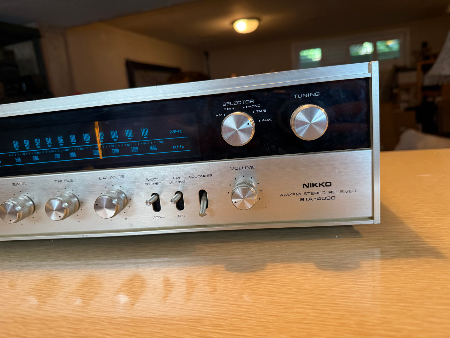 Vintage Nikko STA-4030 Stereo AM/FM Receiver Near Mint Full Fresh Service Rare🔥