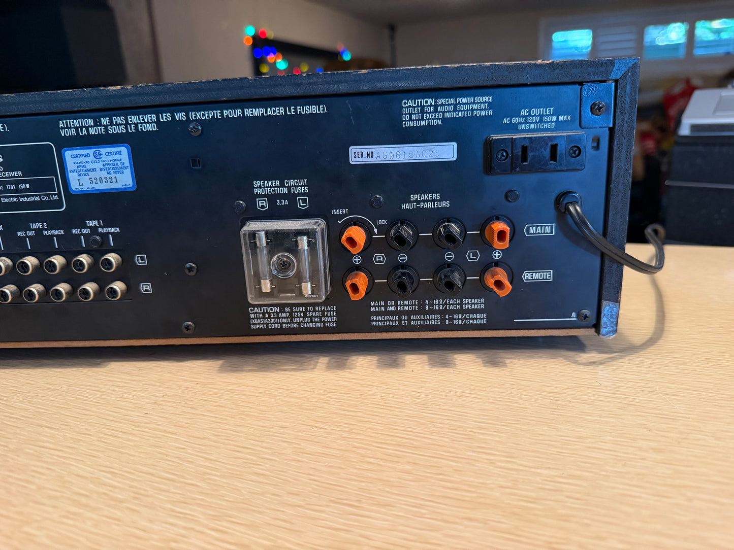 Technics SA-340 Am/Fm Stereo Receiver Amplifier Freshly Serviced Excellent 🎶🔥