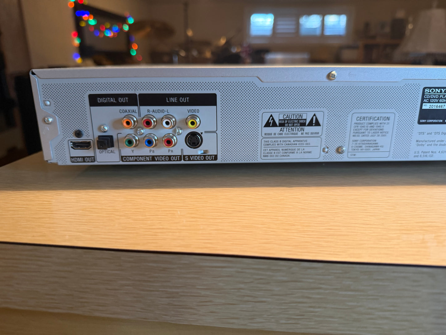 Sony DVP-NC85H 5 DVD Digital Video CD Compact Disc Changer HDMI Remote Serviced