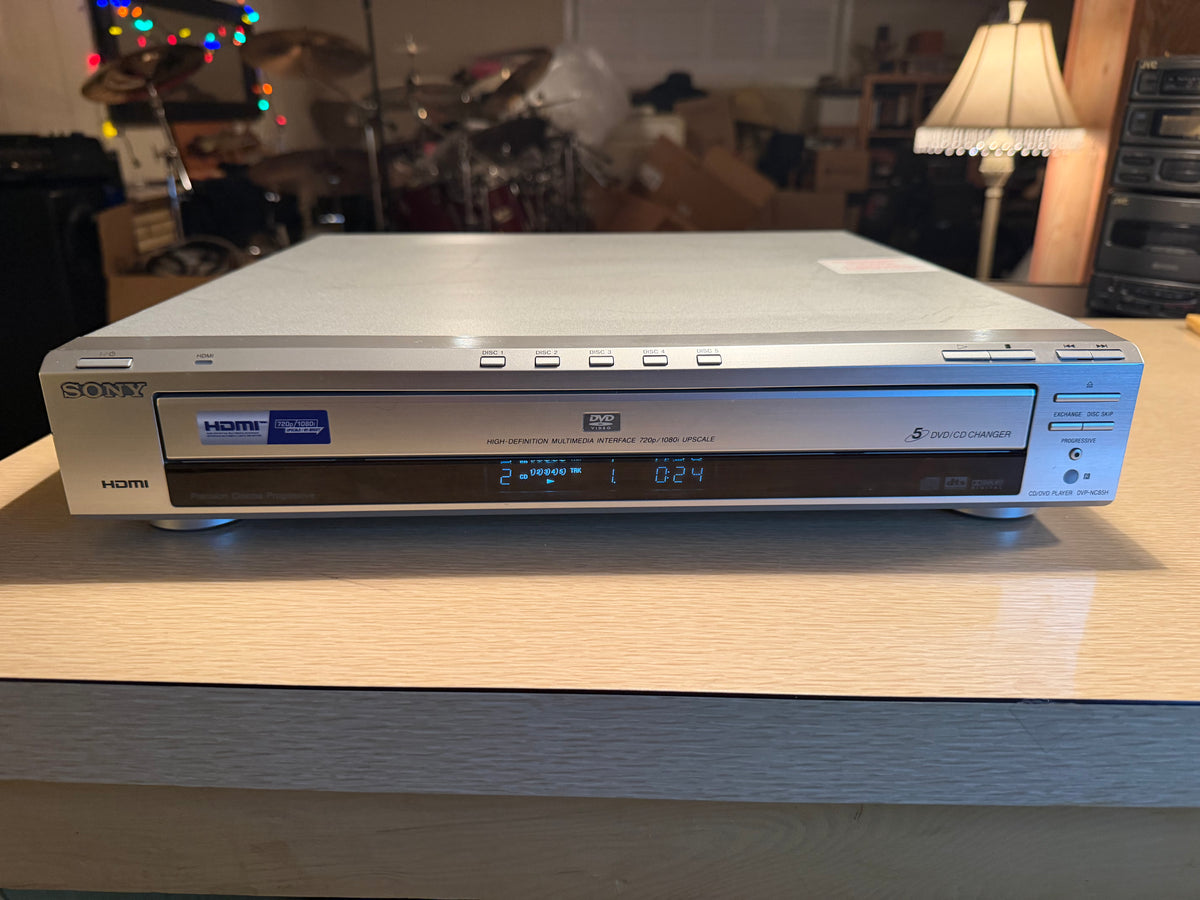 Sony DVP-NC85H HDMI 5-Disc DVD/CD Changer Player w/Remote Serviced Beauty🎶🔥