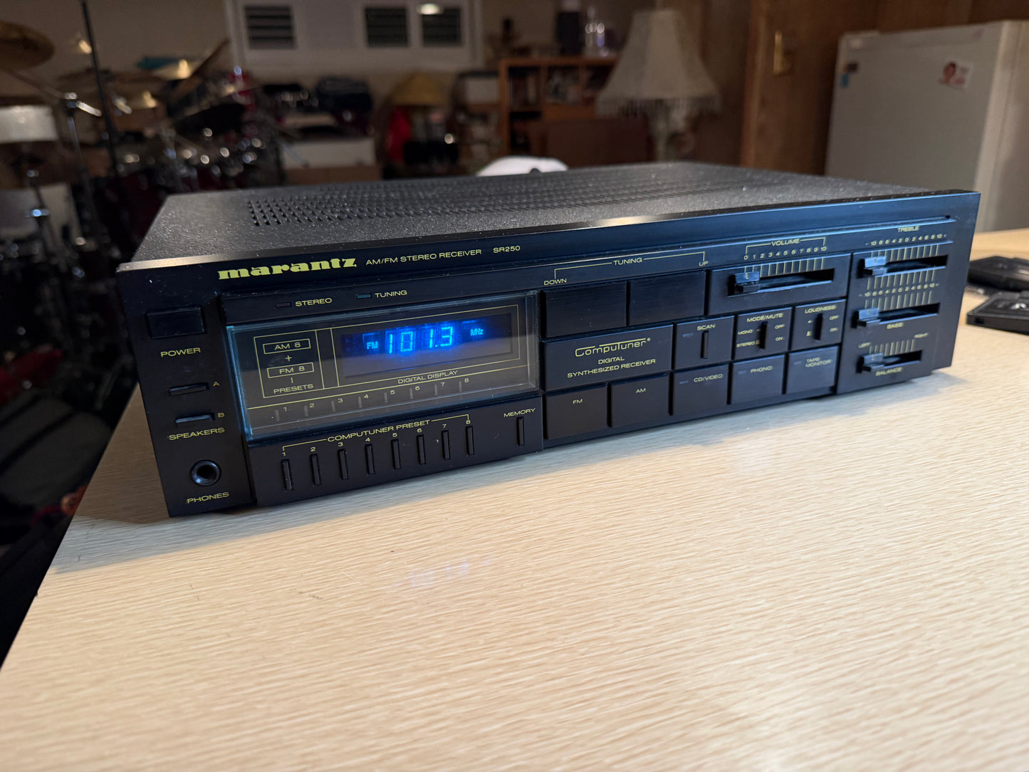 Vintage Marantz SR 250 Receiver HiFi Stereo Audiophile 2 Channel SERVICED RARE🔥