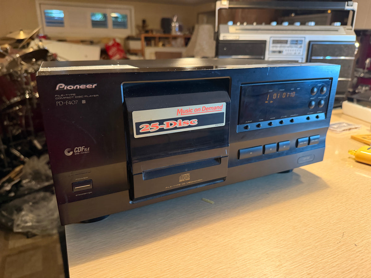 Pioneer PD-F407 25-Disc CD File Changer Player Serviced Tested works Smooth🔥🎶