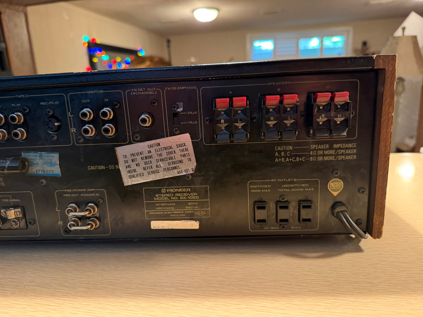Vintage Pioneer SX-1050 Stereo Receiver - Restored - Professionally Serviced🔥🎶