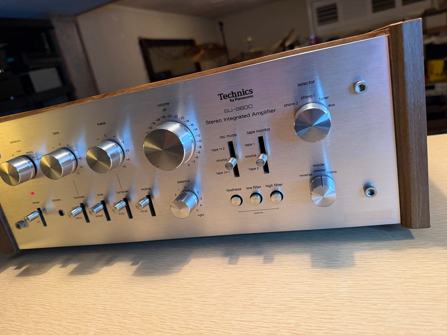 Technics SU-8600 Integrated Amplifier MINT Condition Full Pro Servicing Beauty🎶