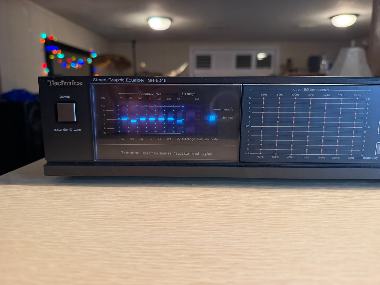 Vintage Technics SH-8046 Graphic Equalizer Very Rare Freshly Serviced Beauty🎶🔥