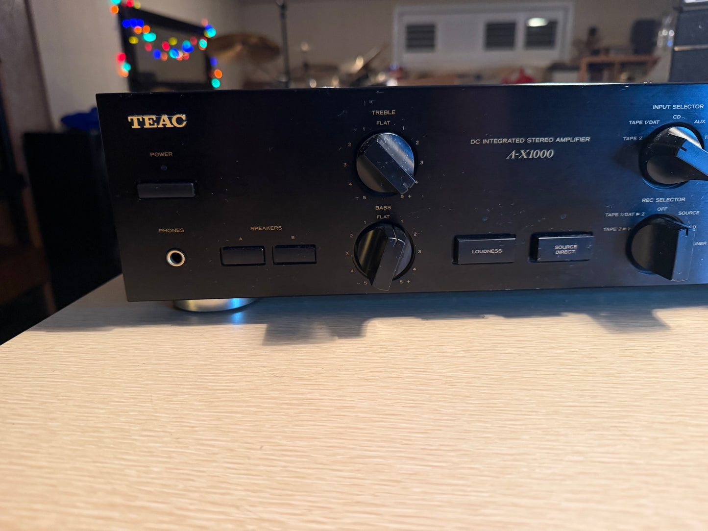 TEAC A-X1000 Audiophile DC Integrated Stereo Amplifier SERVICED Extremely Rare!
