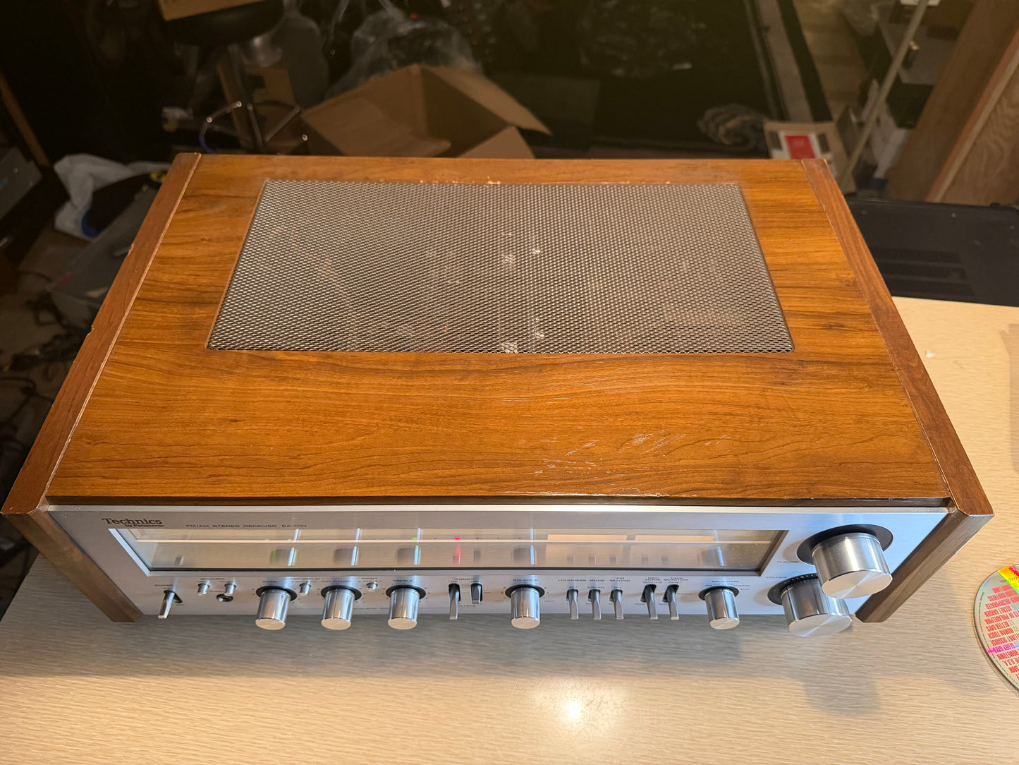Technics  SA-700 AM/FM Stereo Radio Receiver FULL Pro Servicing Recapped Beauty!