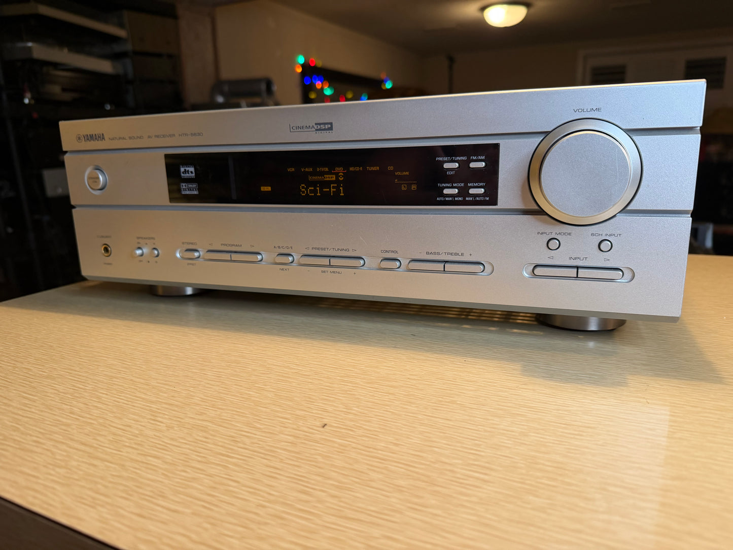 Yamaha HTR-5630 Natural Sound AV Receiver Silver Tested & Cleaned Working #2