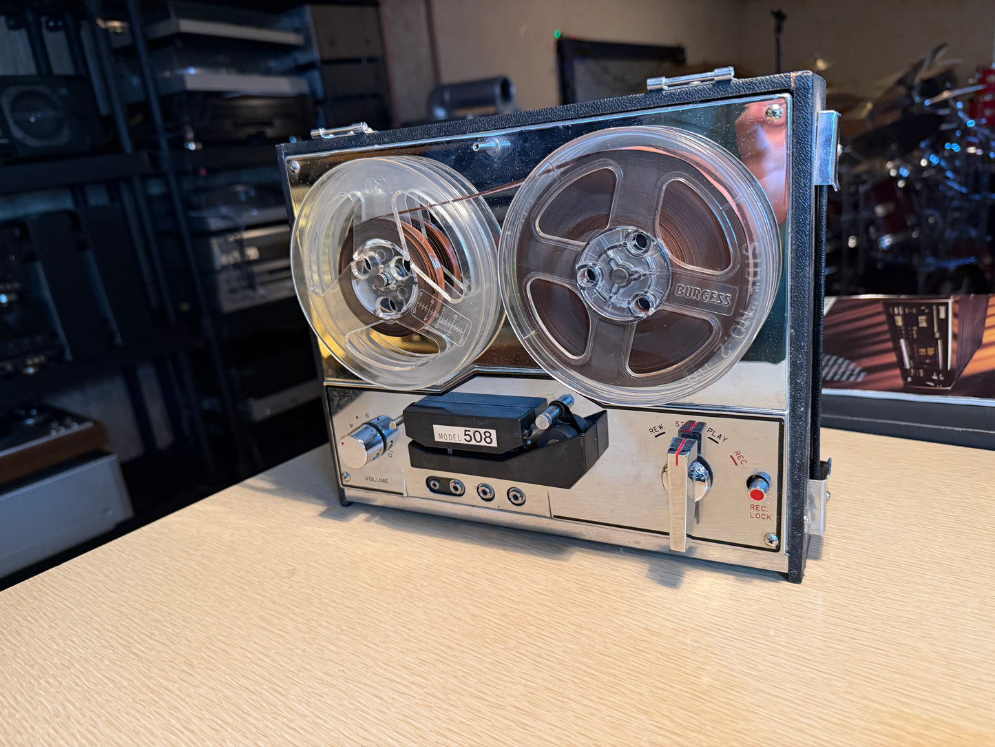 Oral Model 508 Reel to Reel Tested working condition VERY RARE
