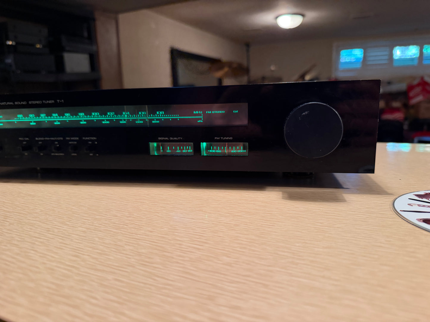 Vintage Yamaha T-1 Natural Sound Audiophile AM/FM Tuner Full Fresh Service Rare!