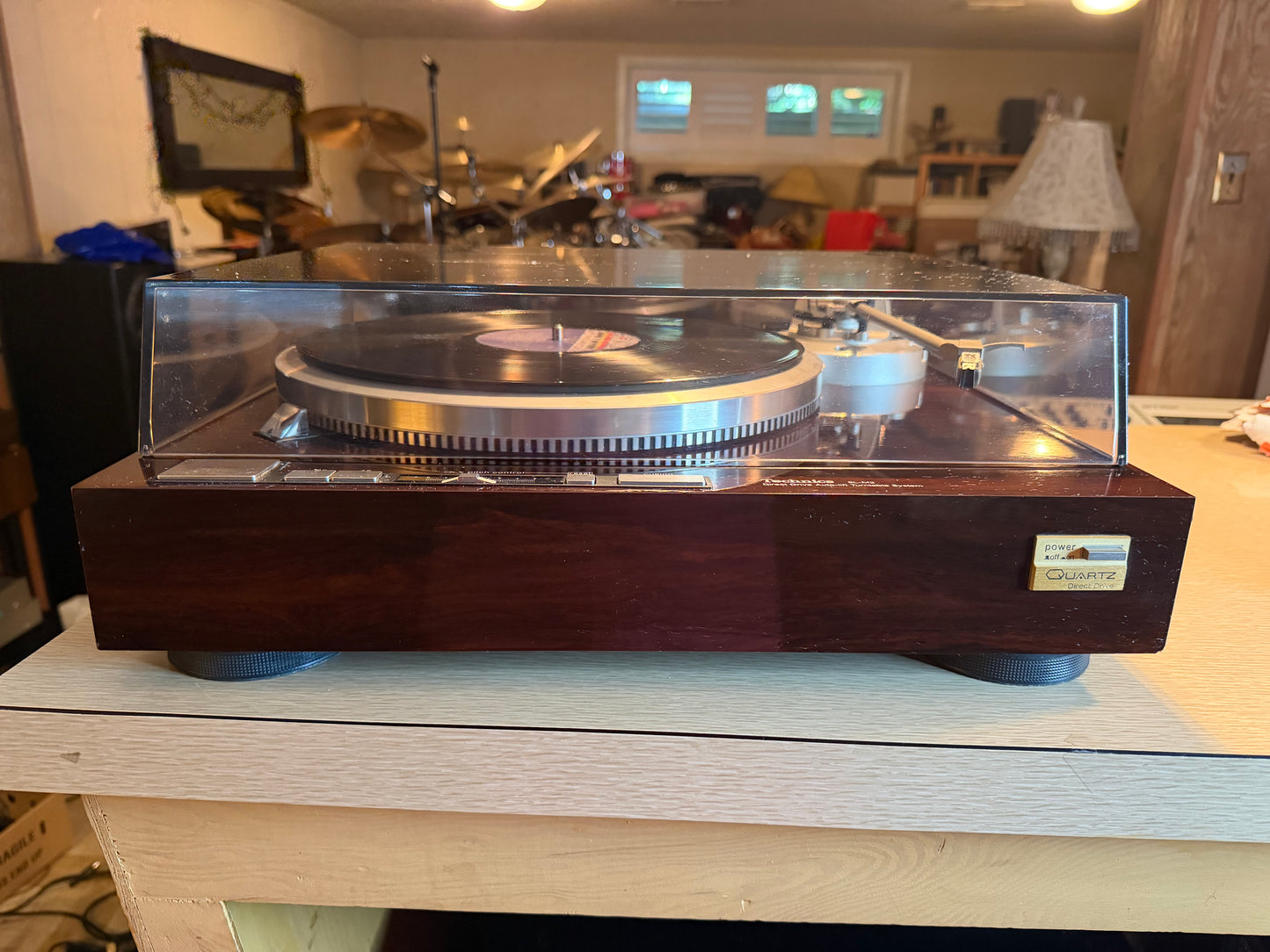 Technics SL M2 direct drive quartz lock turntable Full Fresh Service Excellent🎶