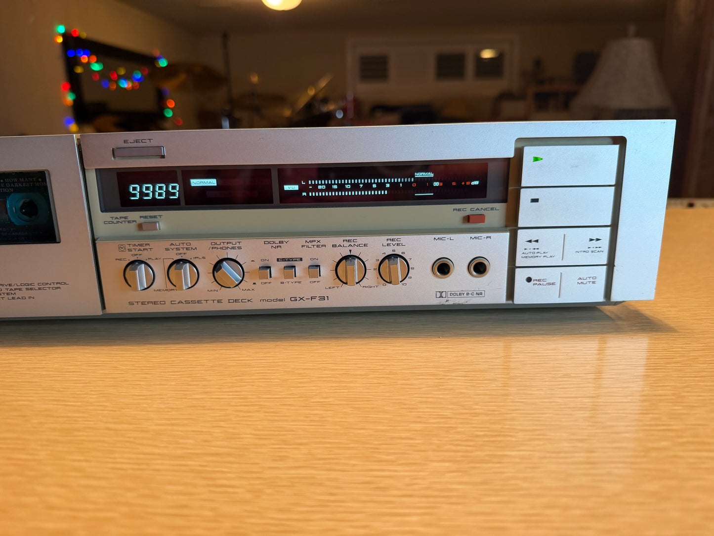 AKAI GX-F31  Deck  Direct Drive, Glass Ferrite Heads Full Fresh Service V Rare🎶