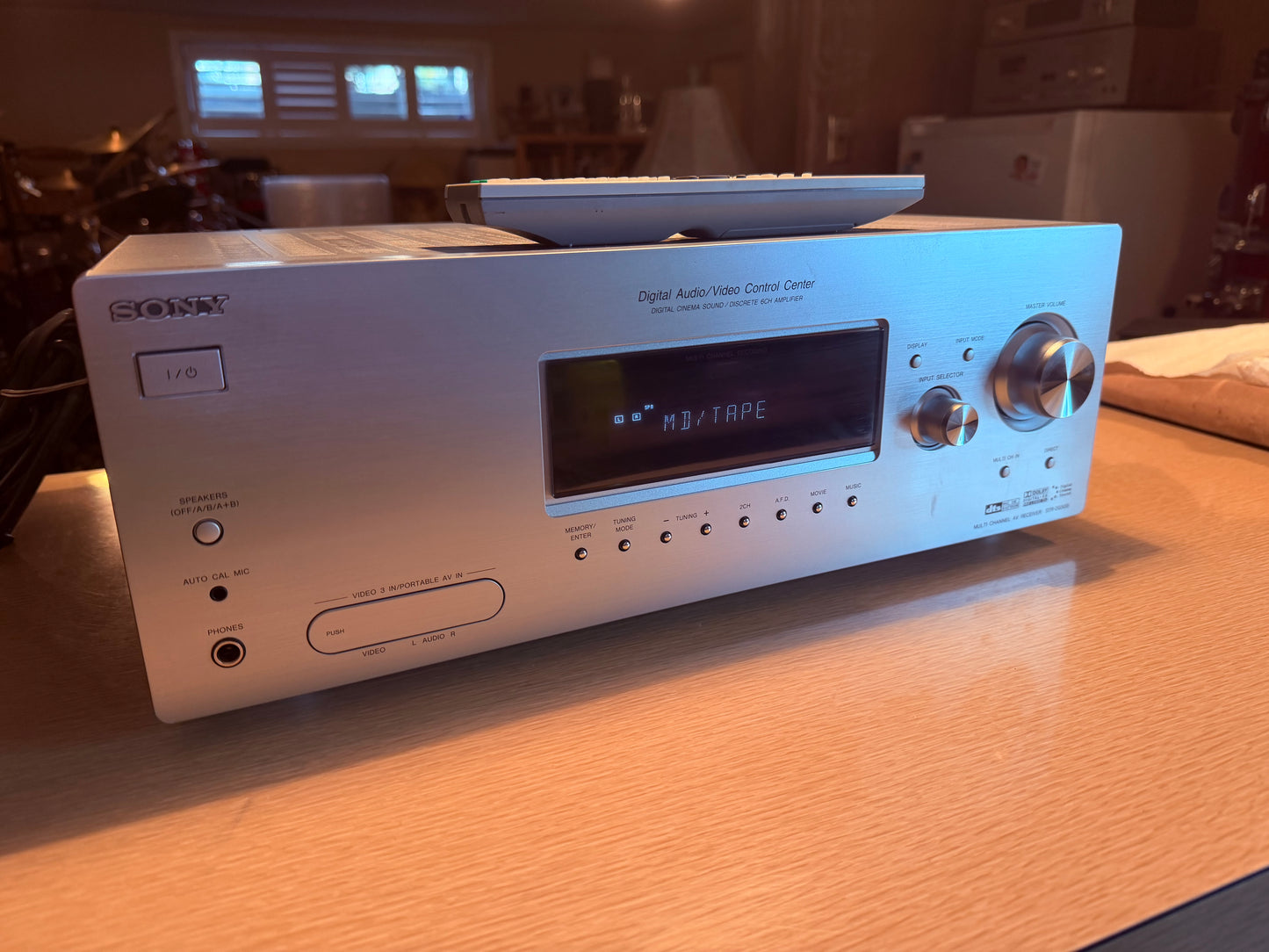 Sony STR-DG500 7.1 Ch HDMI Home Theater Receiver Stereo + Remote Bundle Serviced