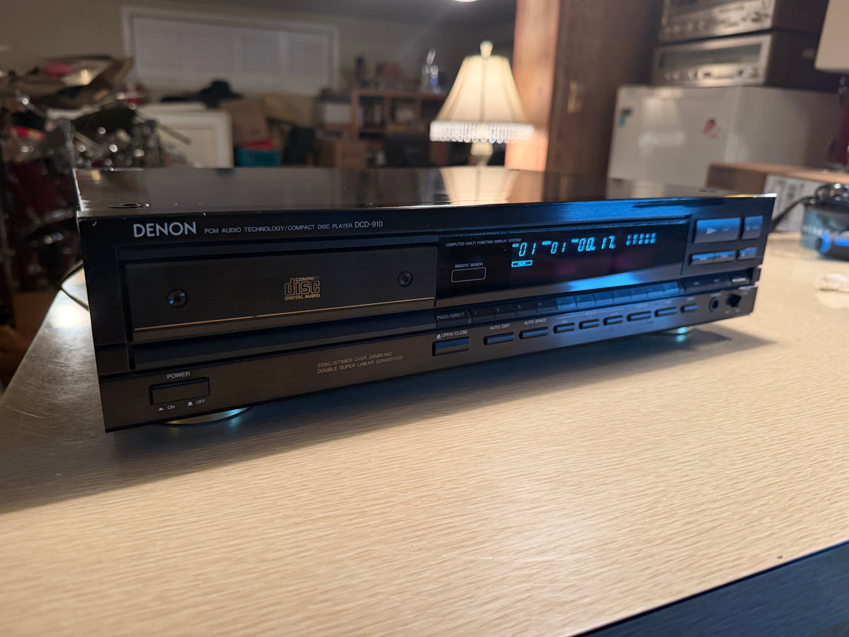 Denon DCD-910 High Performance Dual DAC 8x Over Sampling Fresh Service Beauty 🔥