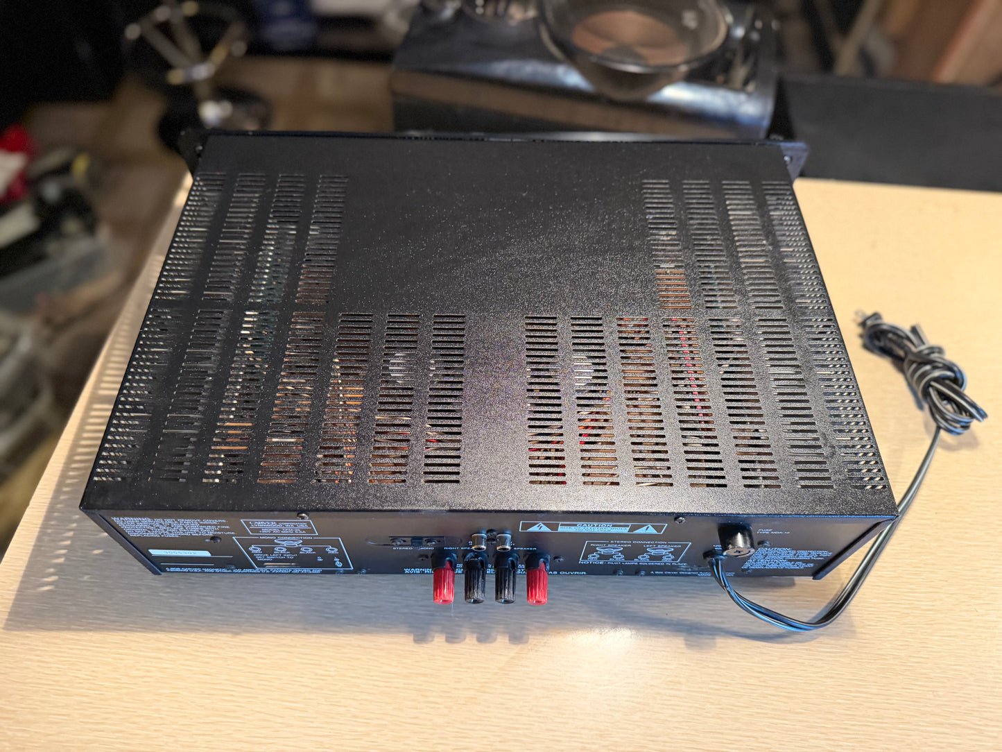Carver TFM 35x Power Amplifier 250 WPC Stereo Mono Rare FULL Fresh Service! 🔥🎶